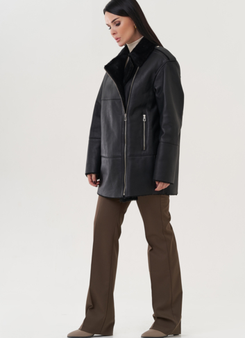 Женская дубленка 