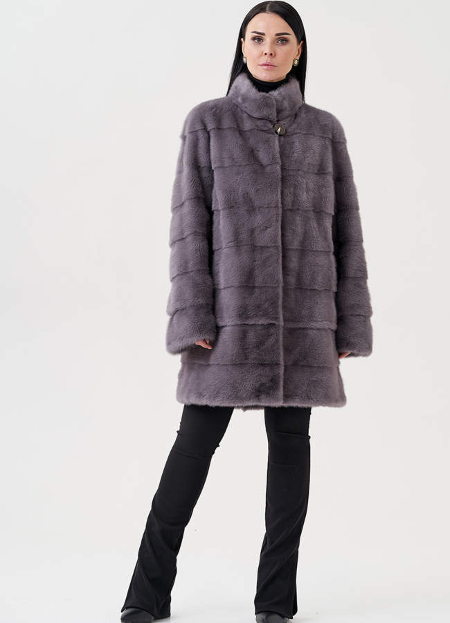 фото Шуба из норки  модель № 25894