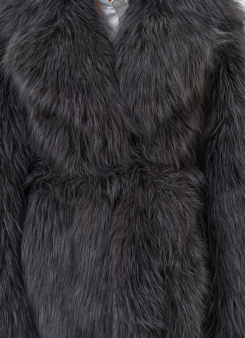 Женская шуба из эко меха