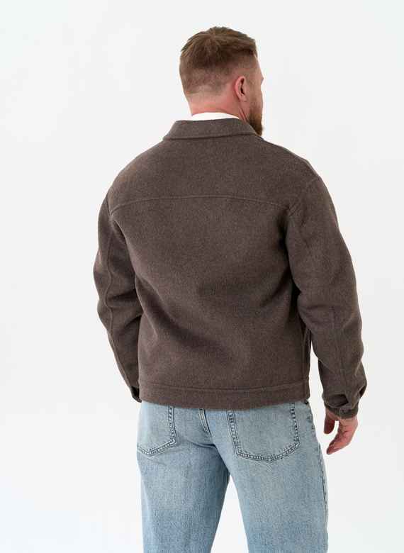 Мужское укороченное пальто