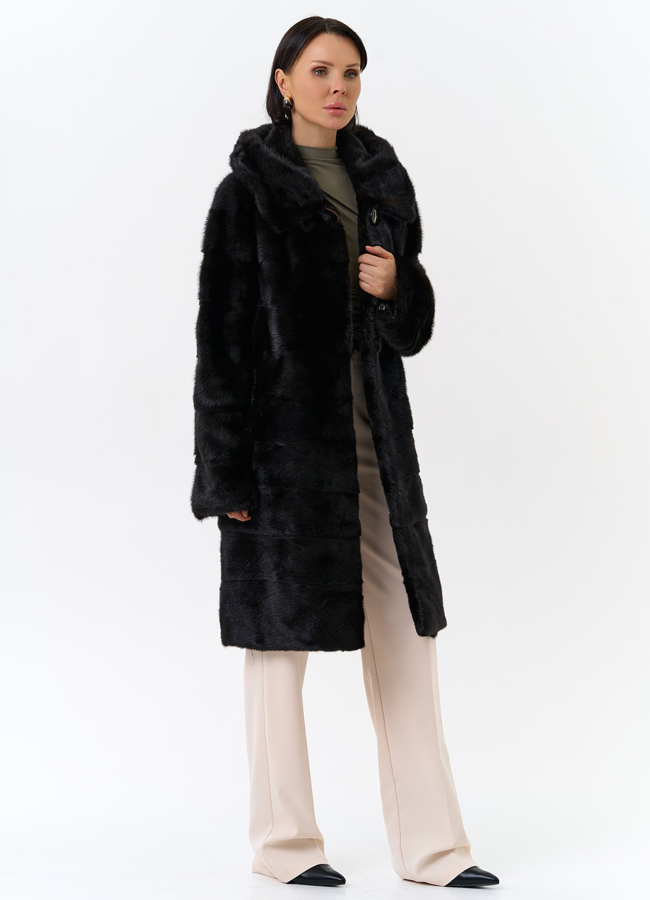 Шуба из норки модель № 29537 универмаг малина