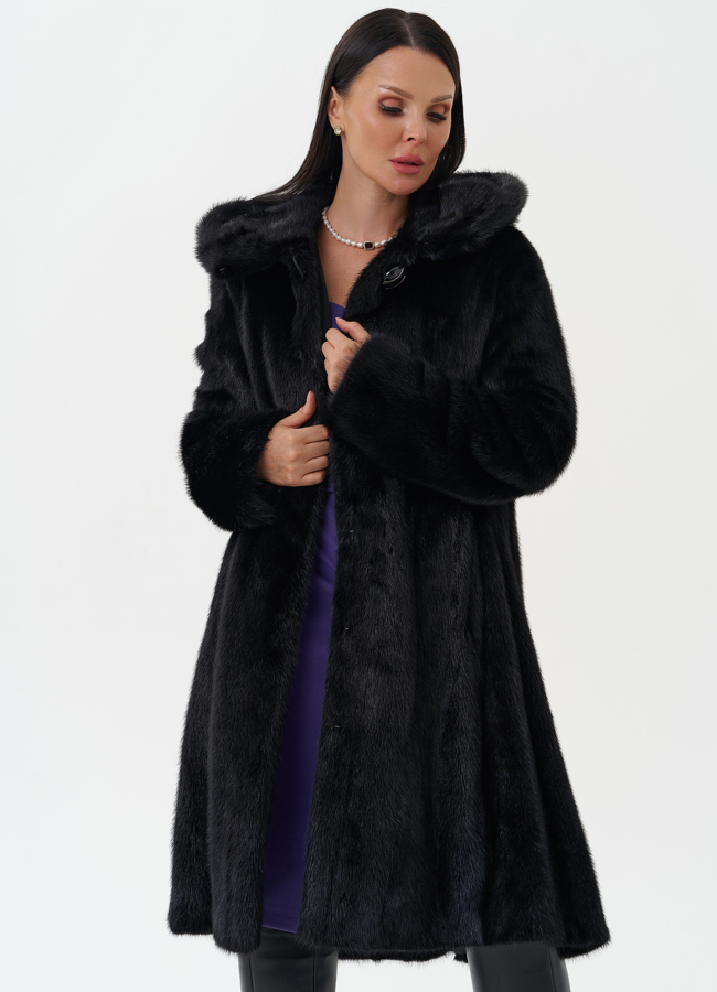 Шуба норка модель № 29465 универмаг малина