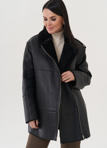 Женская дубленка 