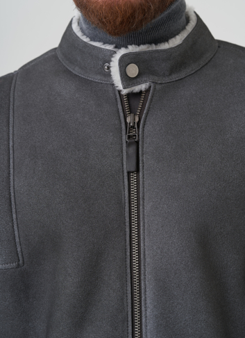 Мужская дубленка 