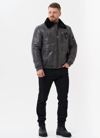 Мужская дубленка 