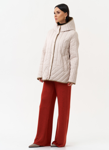 Женская утепленная куртка с капюшоном