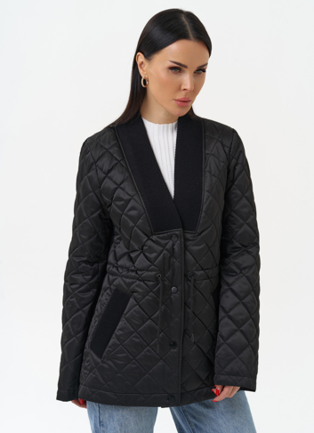 Женская утепленная стеганая куртка