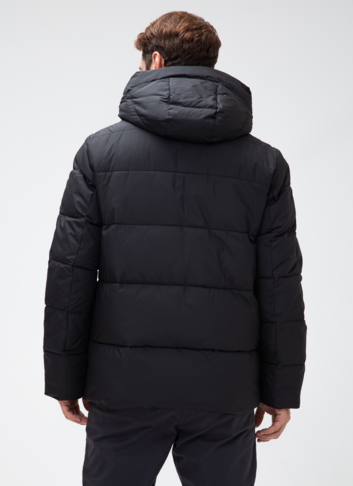 Мужской пуховик с капюшоном 