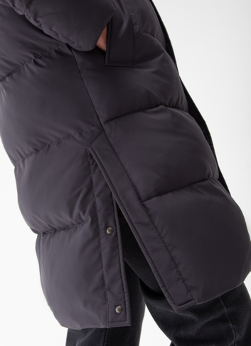 Мужской пуховик с капюшоном 