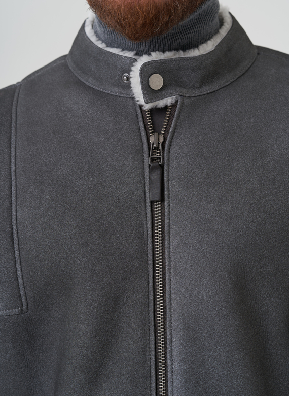 Мужская дубленка 