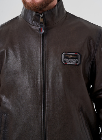 Мужская куртка из натуральной кожи 